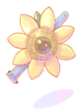 Sunflower Hairpin