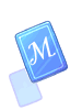 Blue M Card