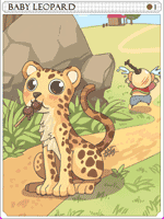 Baby Leopard Card