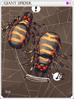 Giant Spider Card