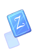 Blue Z Card